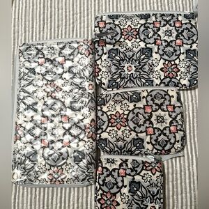 Vera Bradley Black and Gray Travel Bag Collection